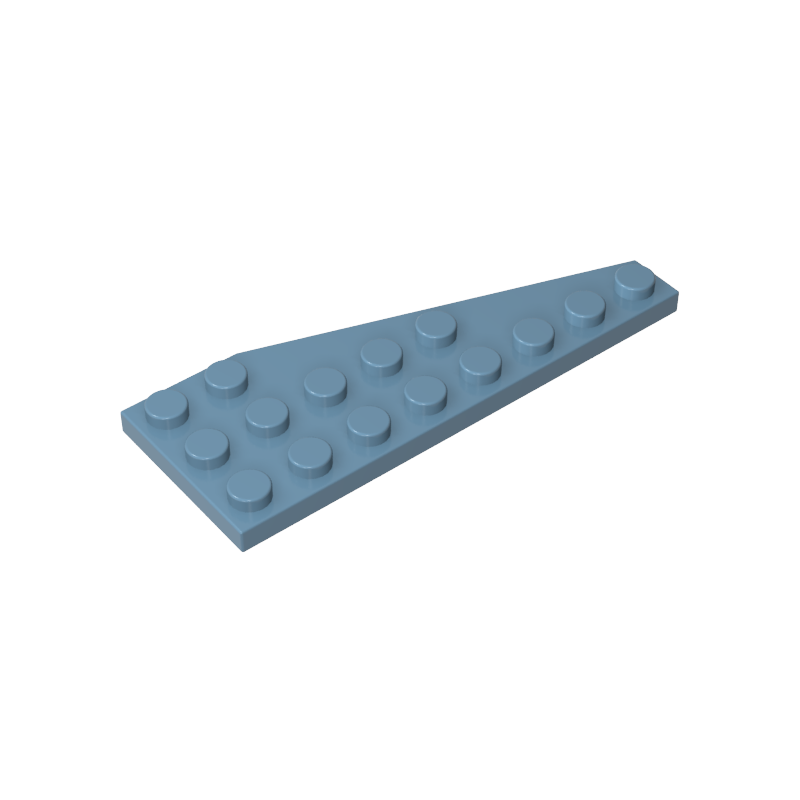 Plaque en coin 8 x 3 gauche-MyGobricksFr