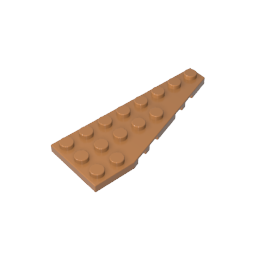 Plaque en coin 8 x 3 droite-MyGobricksFr