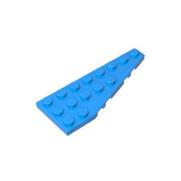 Plaque en coin 8 x 3 droite-MyGobricksFr