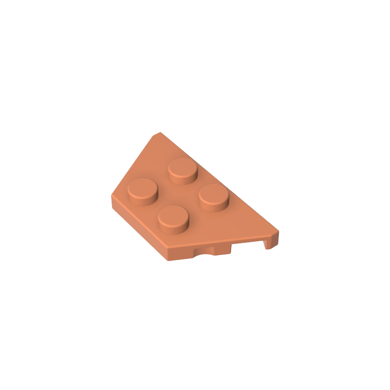 Plaque en coin 2 x 4-MyGobricksFr
