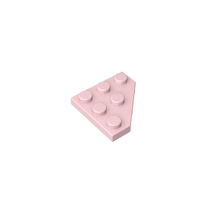 Plaque en coin 3x3 (coupe en angle)