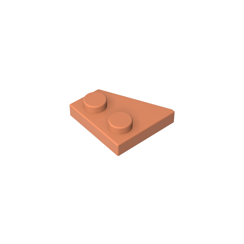 plaque en coin 2x2 (droite)