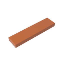 Carreau 1 x 4 avec rainure-MyGobricksFr