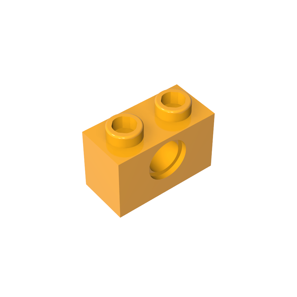 Brique technique 1 x 2 [1 trou]-MyGobricksFr