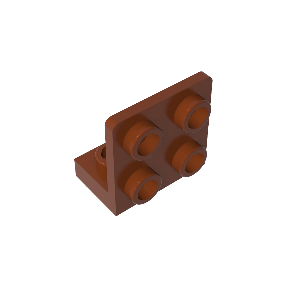Support 1 x 2 - 2 x 2 inversé-MyGobricksFr