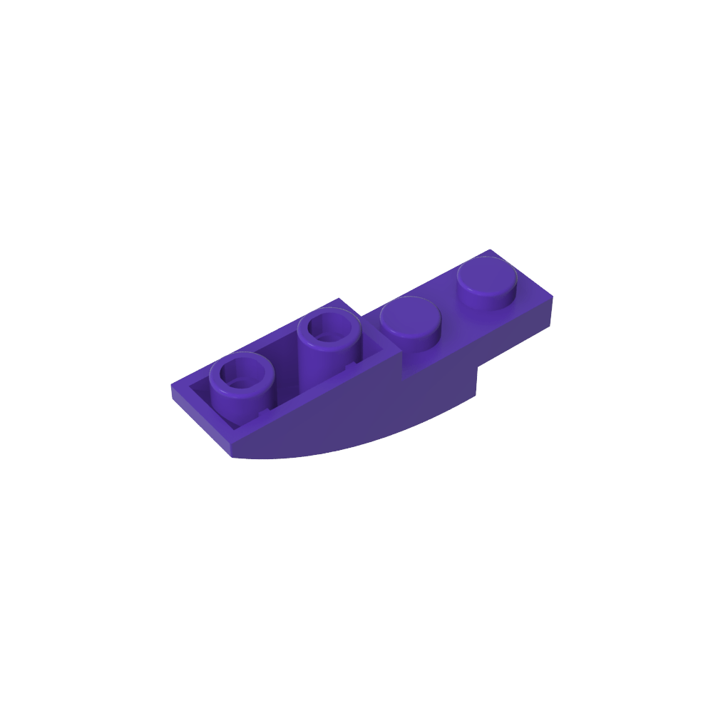 Pente Courbe 4 x 1 Inversée-MyGobricksFr