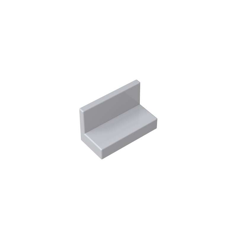 Panneau 1 x 2 x 1 [Coins carrés]-MyGobricksFr