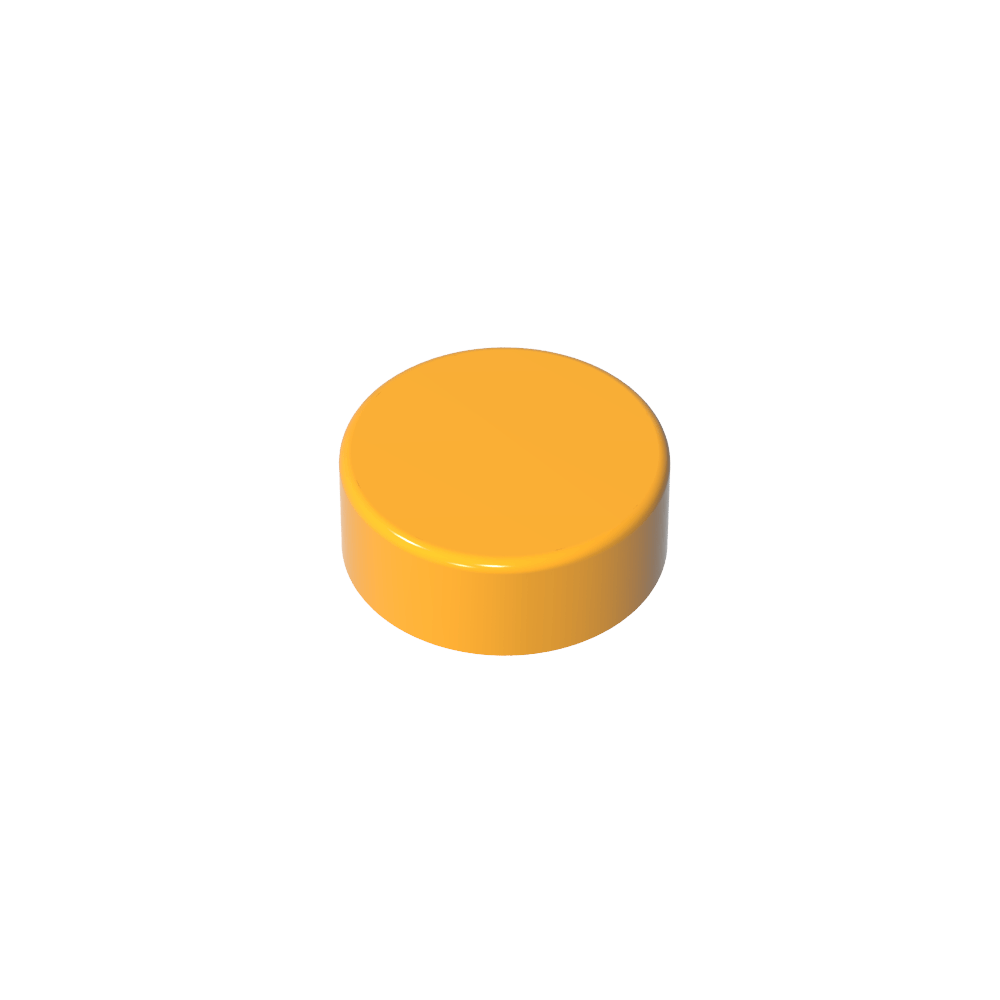 Tuile ronde 1 x 1-MyGobricksFr