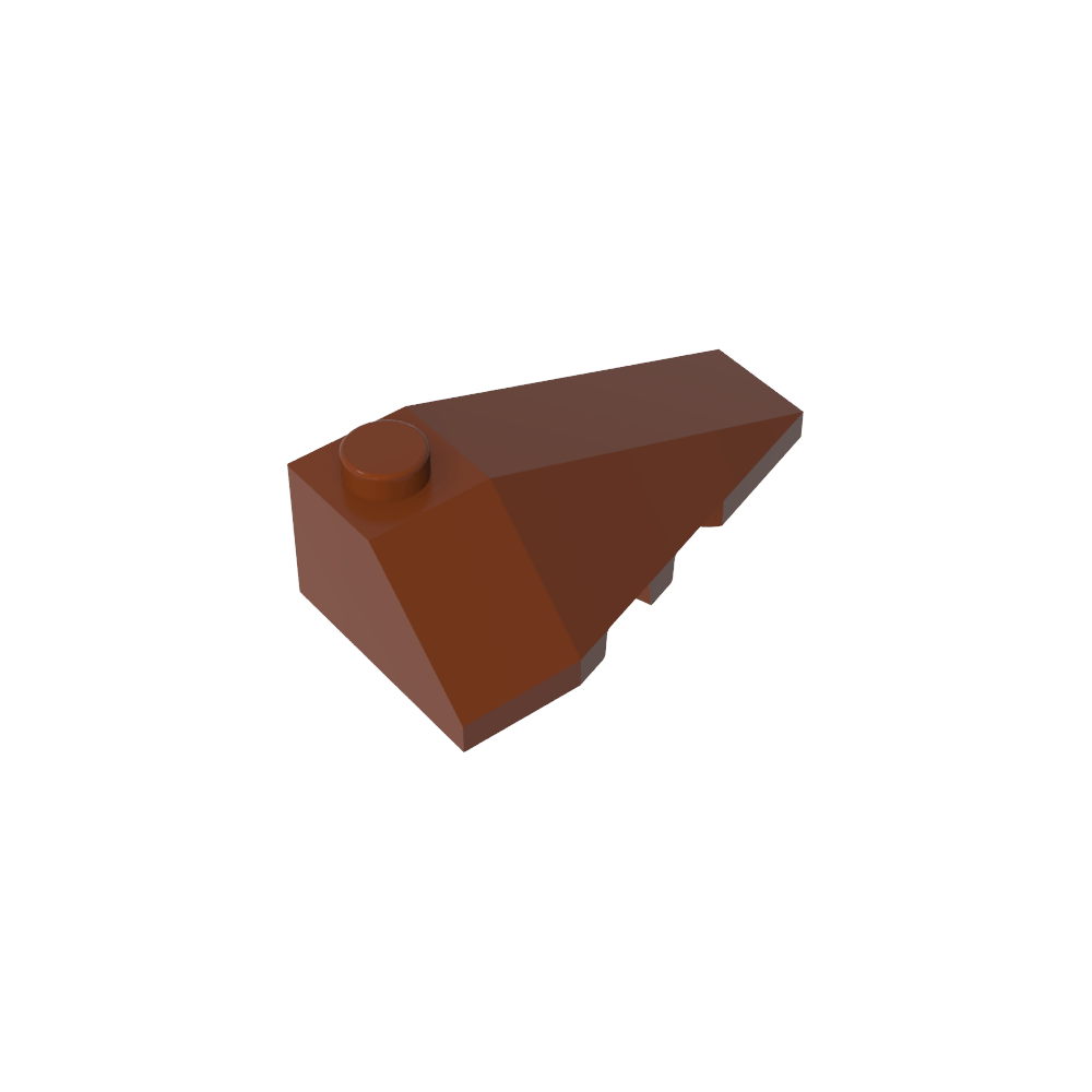 Coin incliné 4 x 2 Triple droite-MyGobricksFr