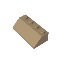 Pente 45° 2 x 4-MyGobricksFr