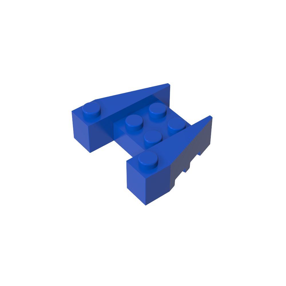 Cale 3 x 4 [Encoches pour goujons]-MyGobricksFr