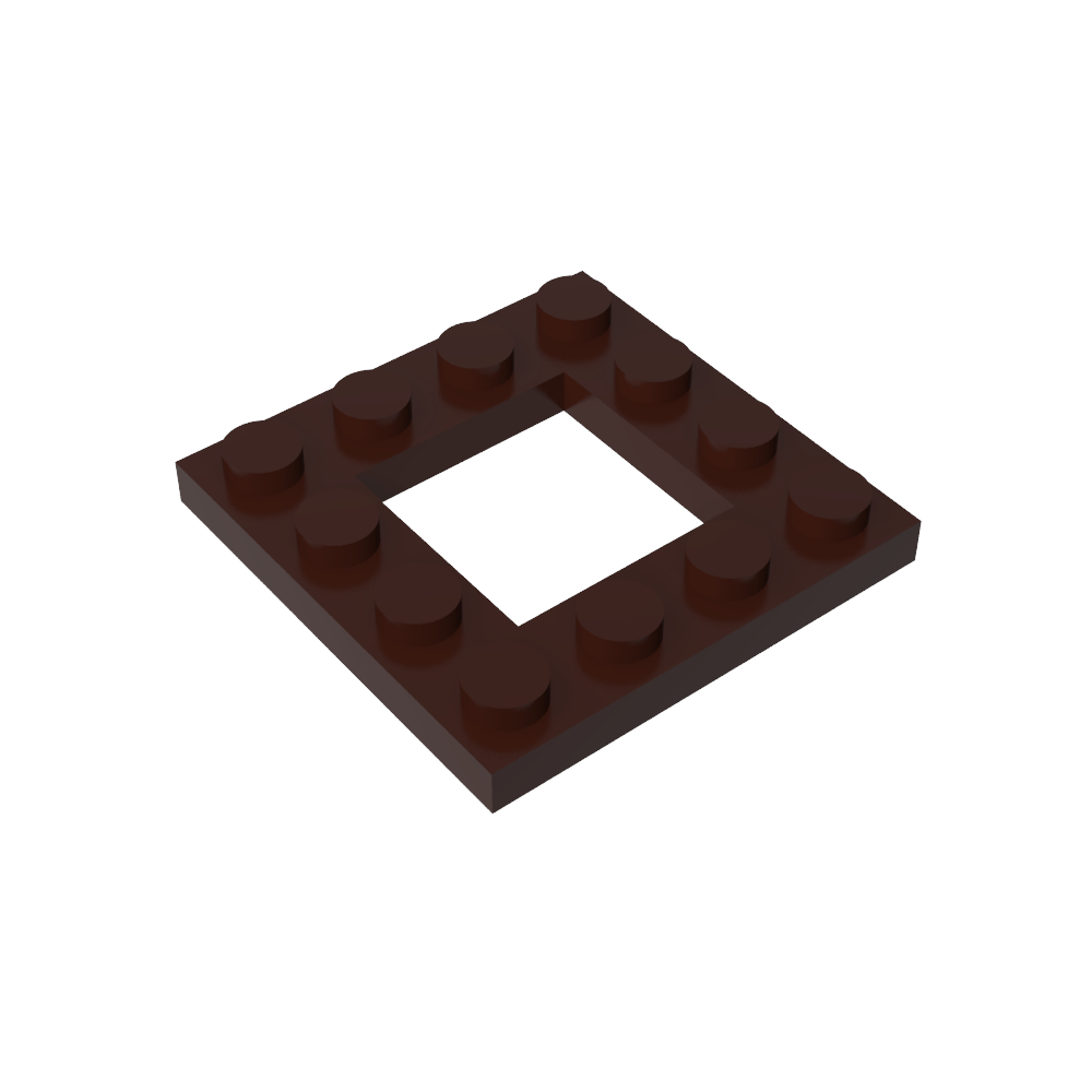Plaque spéciale 4 x 4 avec découpe 2 x 2-MyGobricksFr