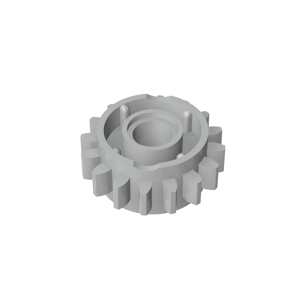 Engrenage Technic 16 dents avec embrayage des deux côtés-MyGobricksFr