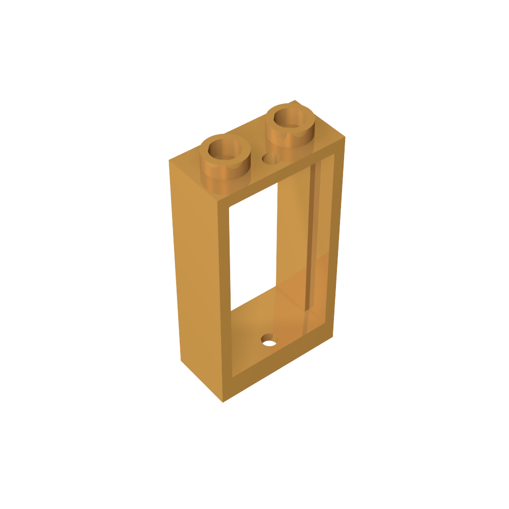 Fenêtre 1 x 2 x 3 Façade plate-MyGobricksFr