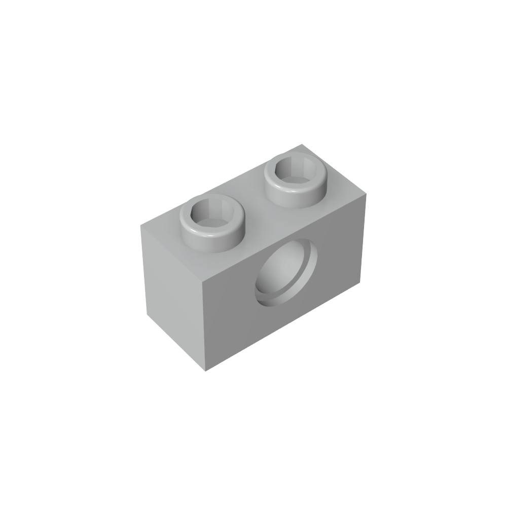 Brique technique 1 x 2 [1 trou]-MyGobricksFr