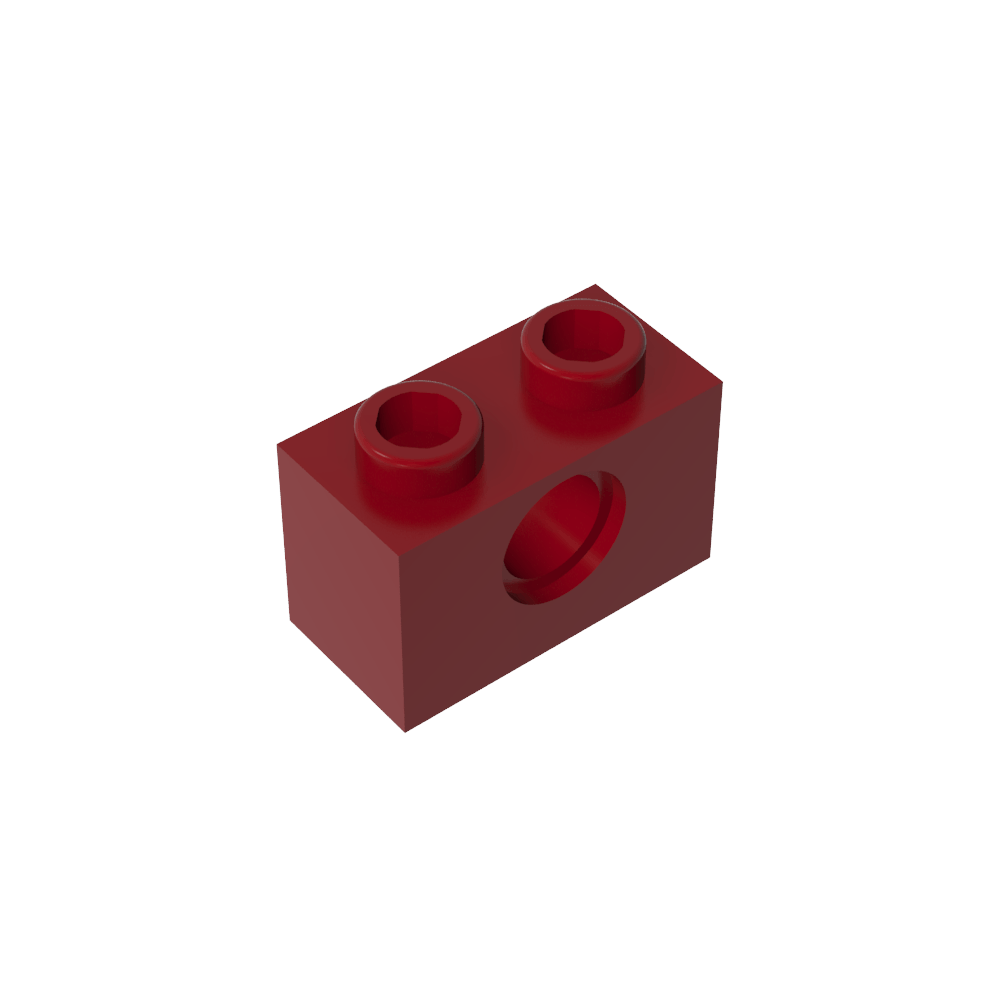 Brique technique 1 x 2 [1 trou]-MyGobricksFr