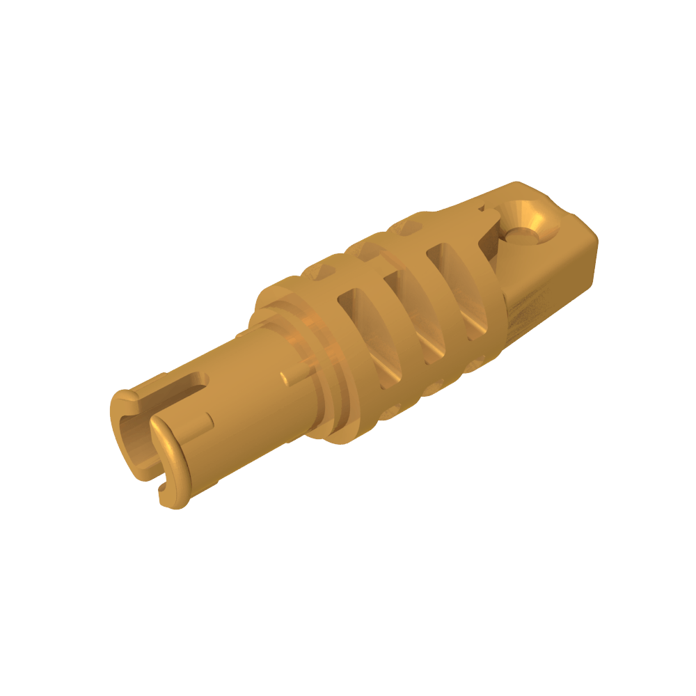 Cylindre de charnière 1 x 3 à verrouillage à un doigt et goupille de friction Technic-MyGobricksFr