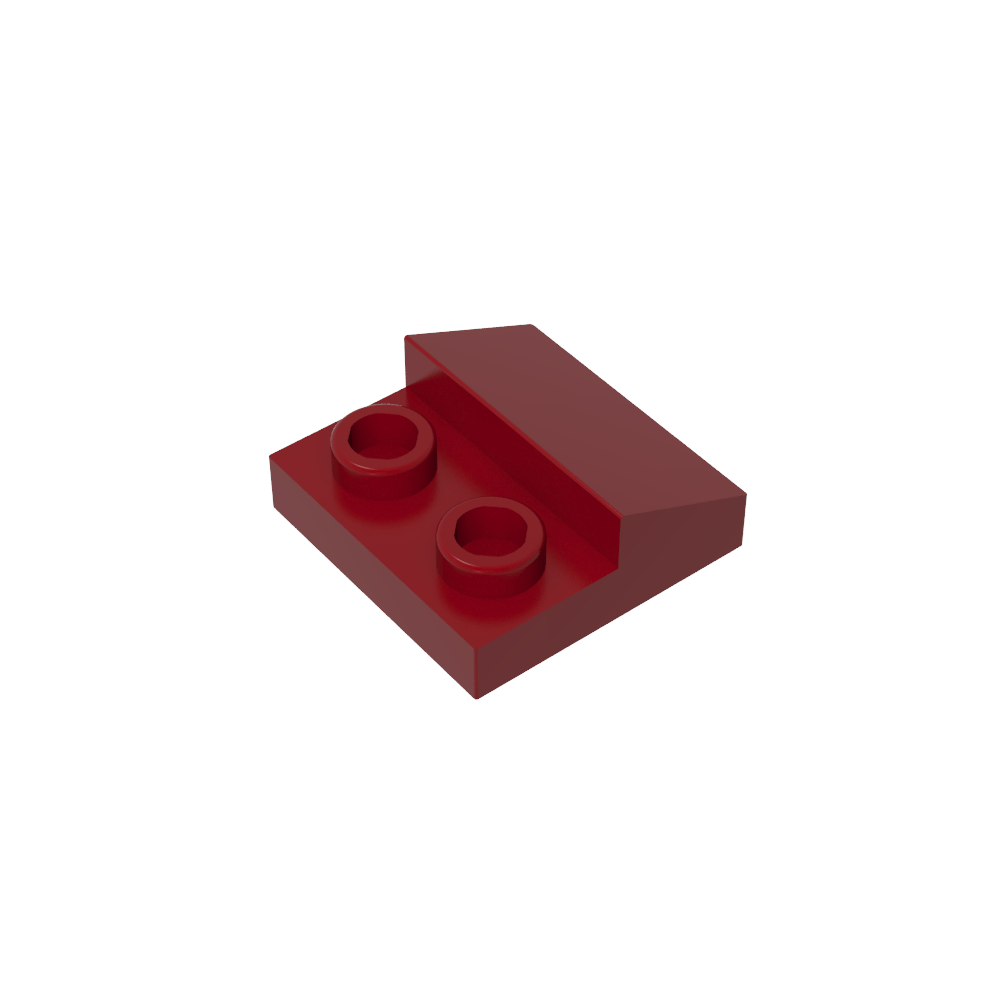 Pente 45 2 x 1 avec découpe 2/3-MyGobricksFr