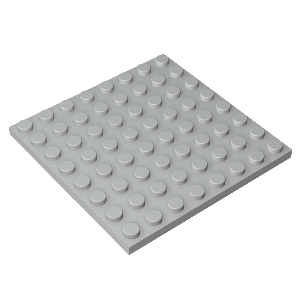 Assiette 8 x 8-MyGobricksFr