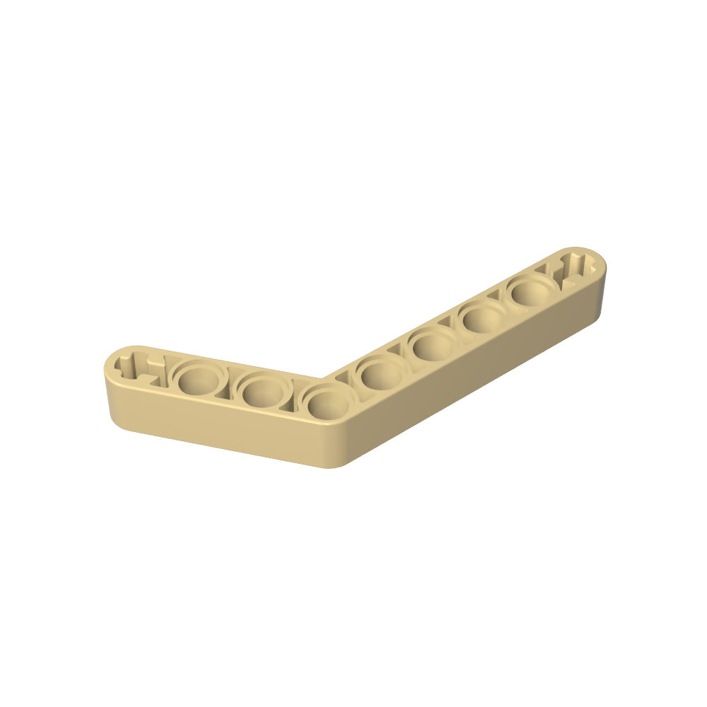 Poutre Technic 1 x 9 pliée (6 - 4) Épaisseur-MyGobricksFr