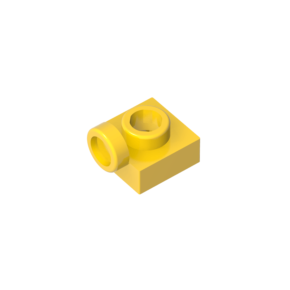 Plaque spéciale 1 x 1 avec des goujons sur le côté-MyGobricksFr