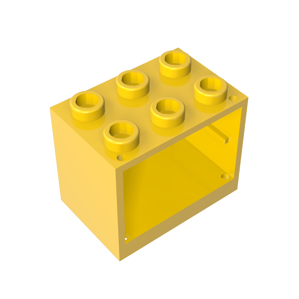 Armoire 2 x 3 x 2 avec montants solides-MyGobricksFr