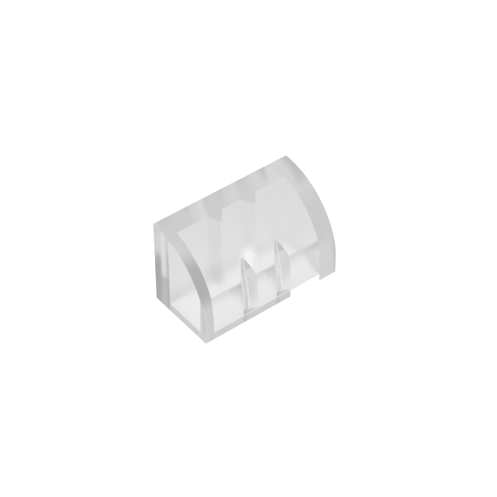 Brique incurvée 1 x 2 x 1 sans montants-MyGobricksFr