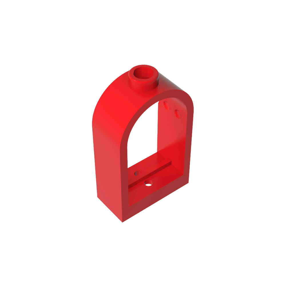 Fenêtre 1 x 2 x 2 2/3 avec toit arrondi-MyGobricksFr