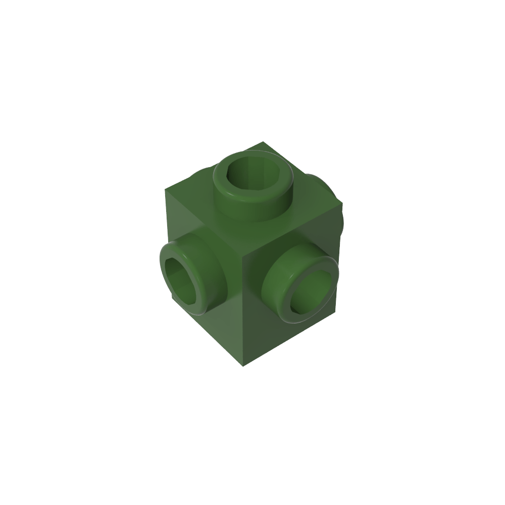 Brique Spéciale 1 x 1 Goujons sur 4 Côtés-MyGobricksFr