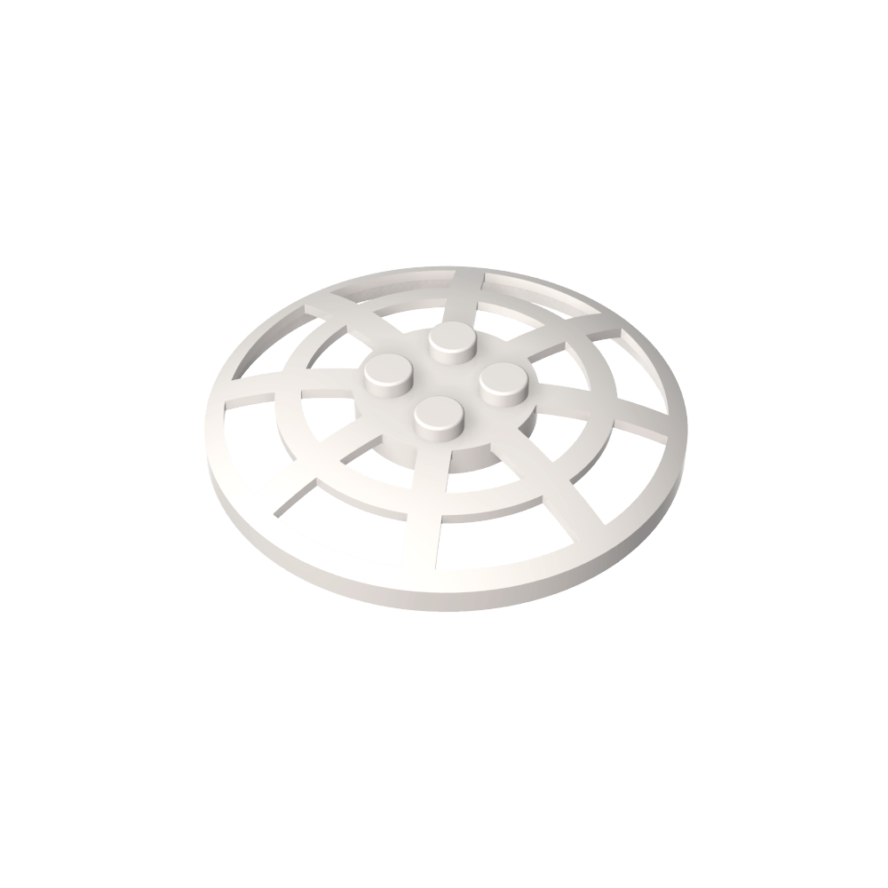 Antenne parabolique 6 x 6 inversée [Radar / Toile / anti-goujons à 90°]-MyGobricksFr