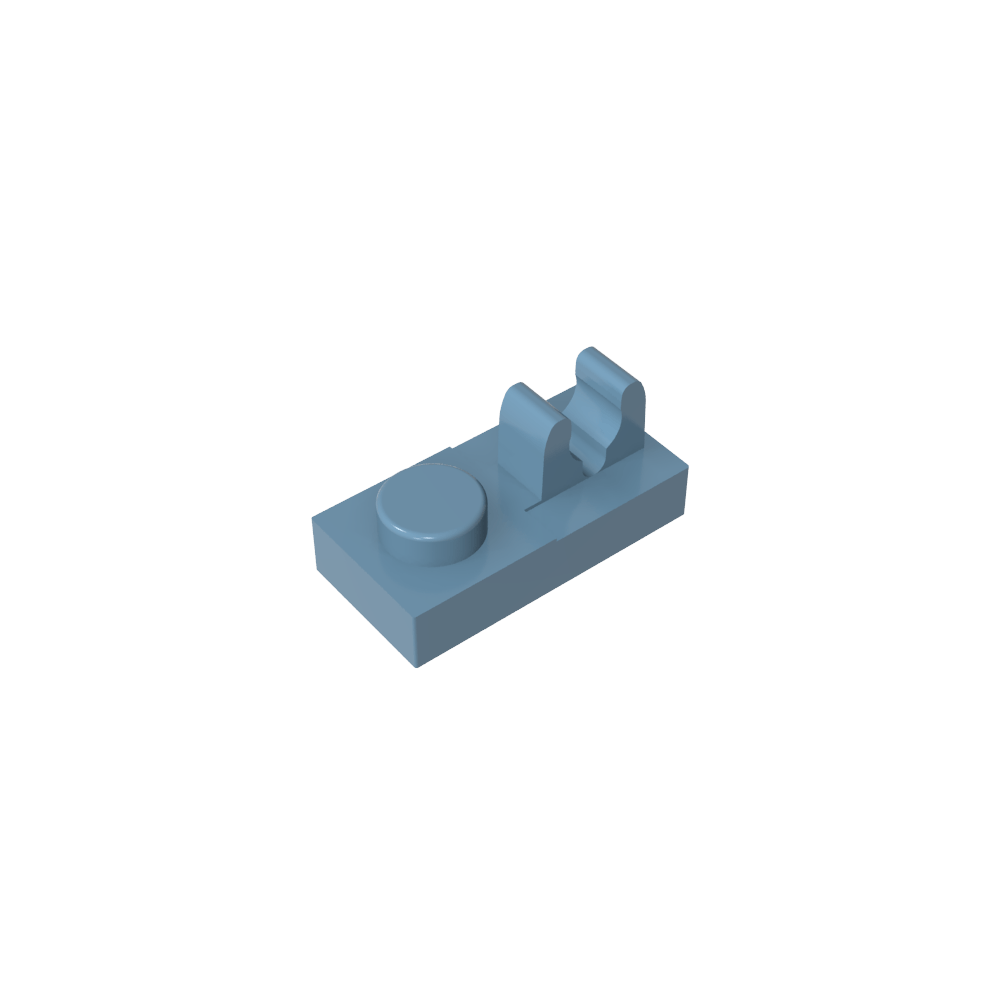 Plaque spéciale 1 x 2 [Clip supérieur]-MyGobricksFr