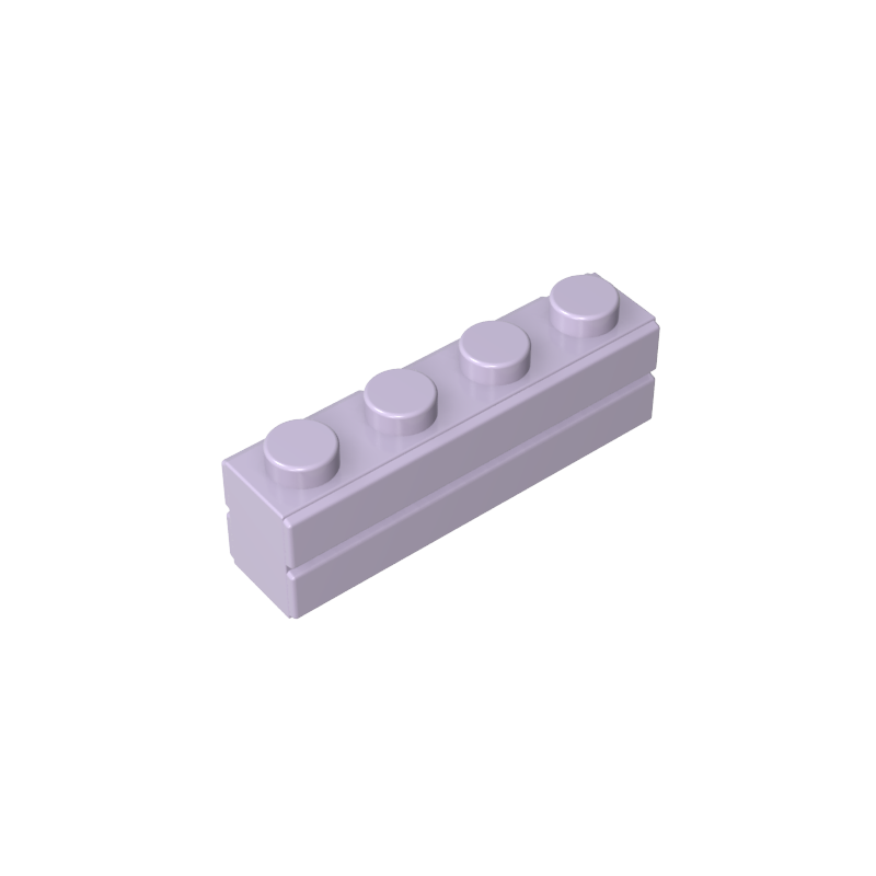 1x4 checkered brick city wall brick