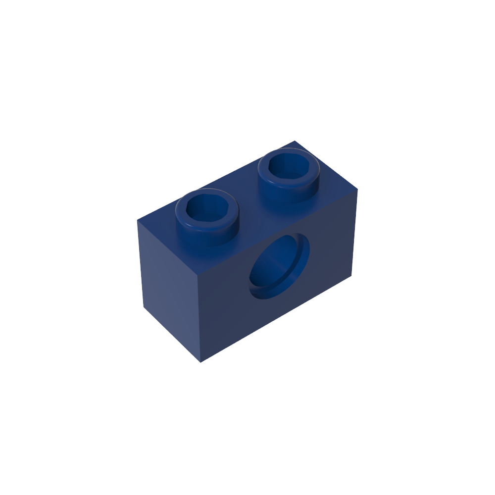 Brique technique 1 x 2 [1 trou]-MyGobricksFr