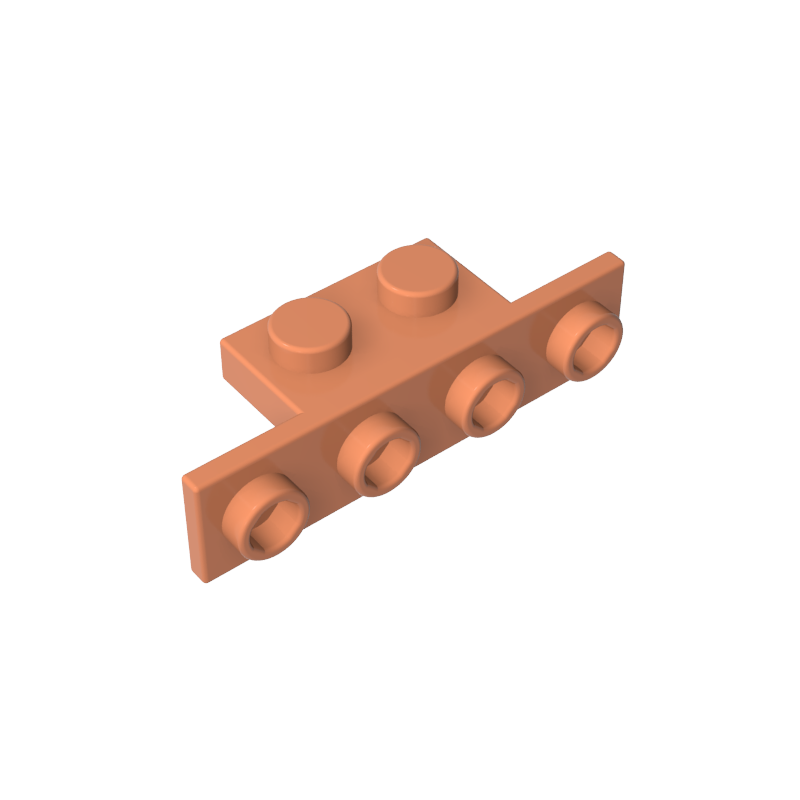 Support 1 x 2 - 1 x 4 [Coins arrondis]-MyGobricksFr