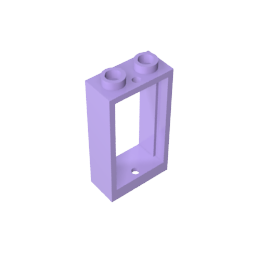 Fenêtre 1 x 2 x 3 Façade plate-MyGobricksFr
