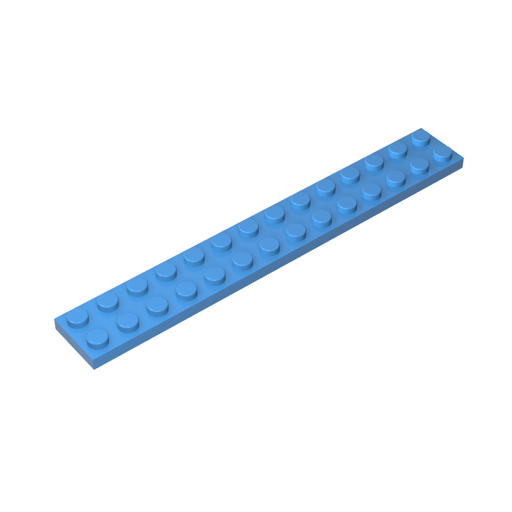 Plaque 2 x 14-MyGobricksFr