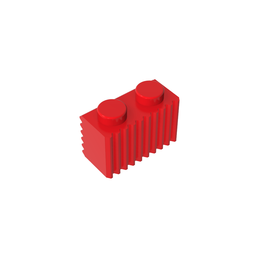 Brique spéciale 1 x 2 avec gril-MyGobricksFr