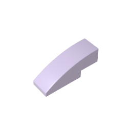 Toit incurvé en pente 3 x 1 sans montants-MyGobricksFr