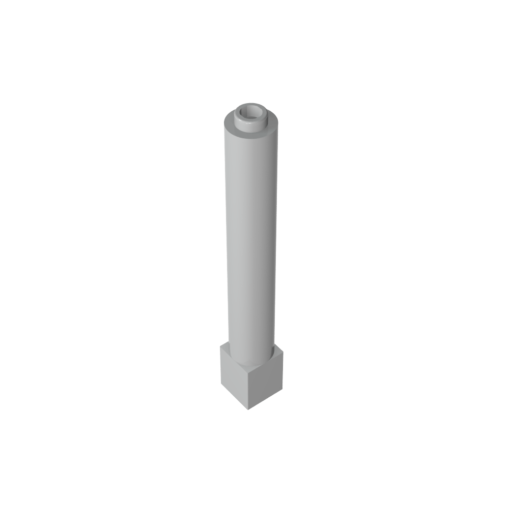 Support 1 x 1 x 6 Pilier solide-MyGobricksFr