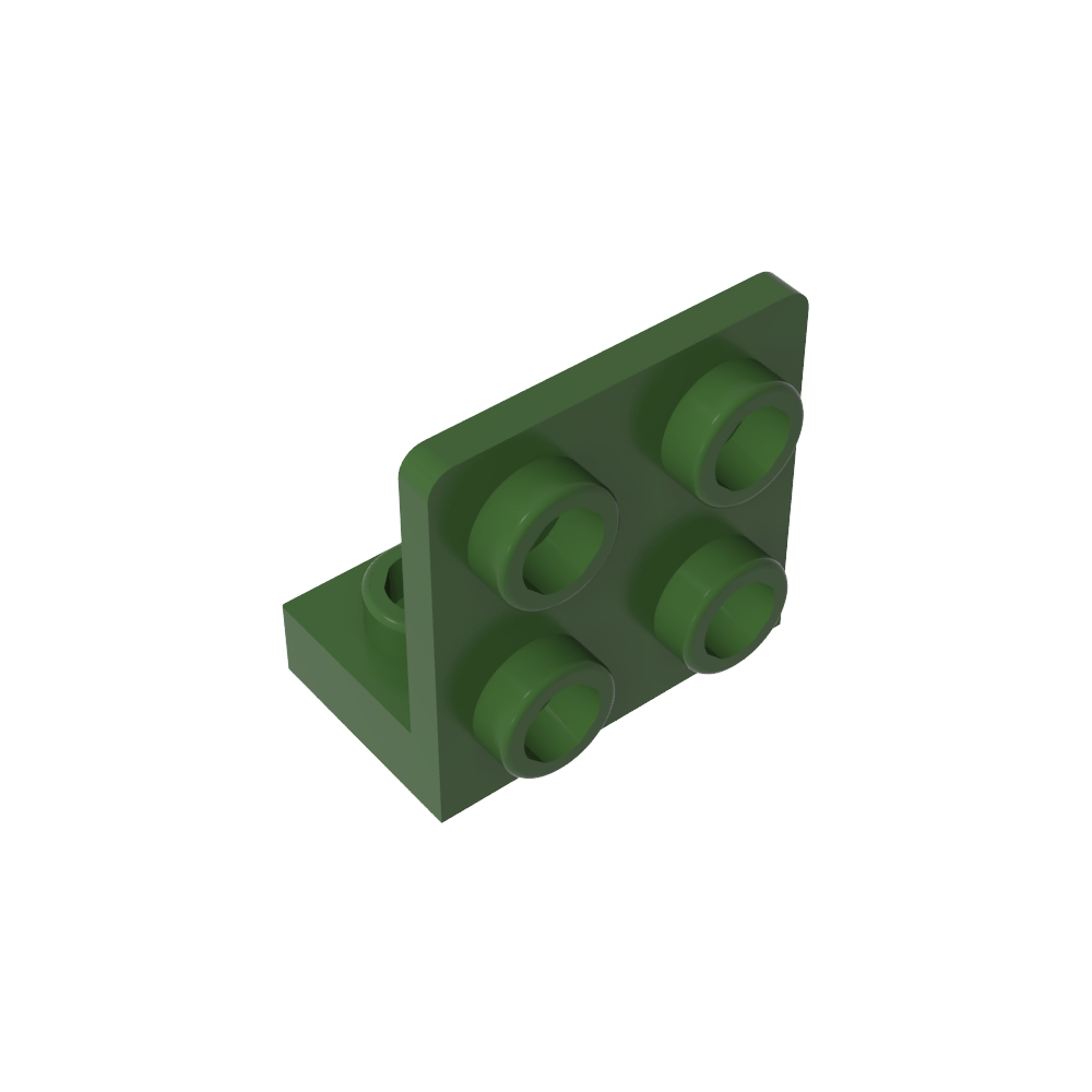 Support 1 x 2 - 2 x 2 inversé-MyGobricksFr