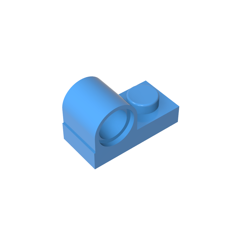 Plaque spéciale 1 x 2 avec trou pour goupille sur le dessus-MyGobricksFr