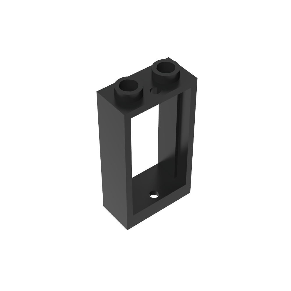 Fenêtre 1 x 2 x 3 Façade plate-MyGobricksFr