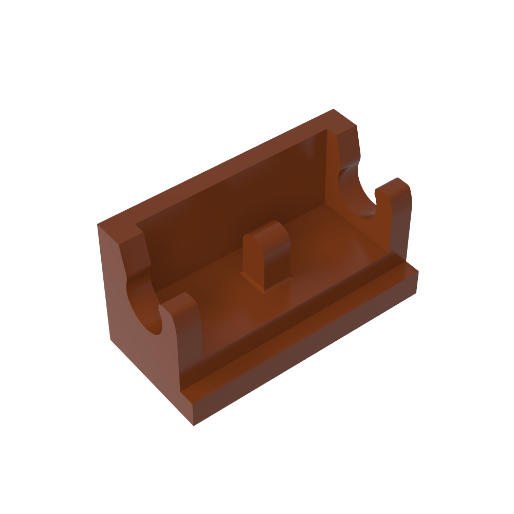 Brique charnière 1 x 2 Base-MyGobricksFr