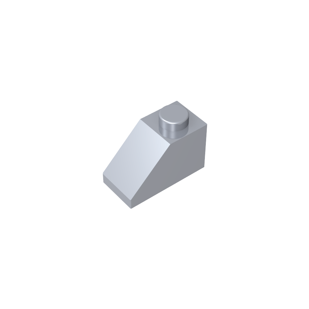 Pente 45° 2 x 1 avec goupille inférieure-MyGobricksFr