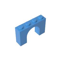 Arche en briques 1 x 4 x 2-MyGobricksFr