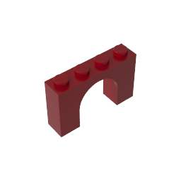briques cintrées 1x4x2