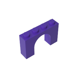 Arche en briques 1 x 4 x 2-MyGobricksFr