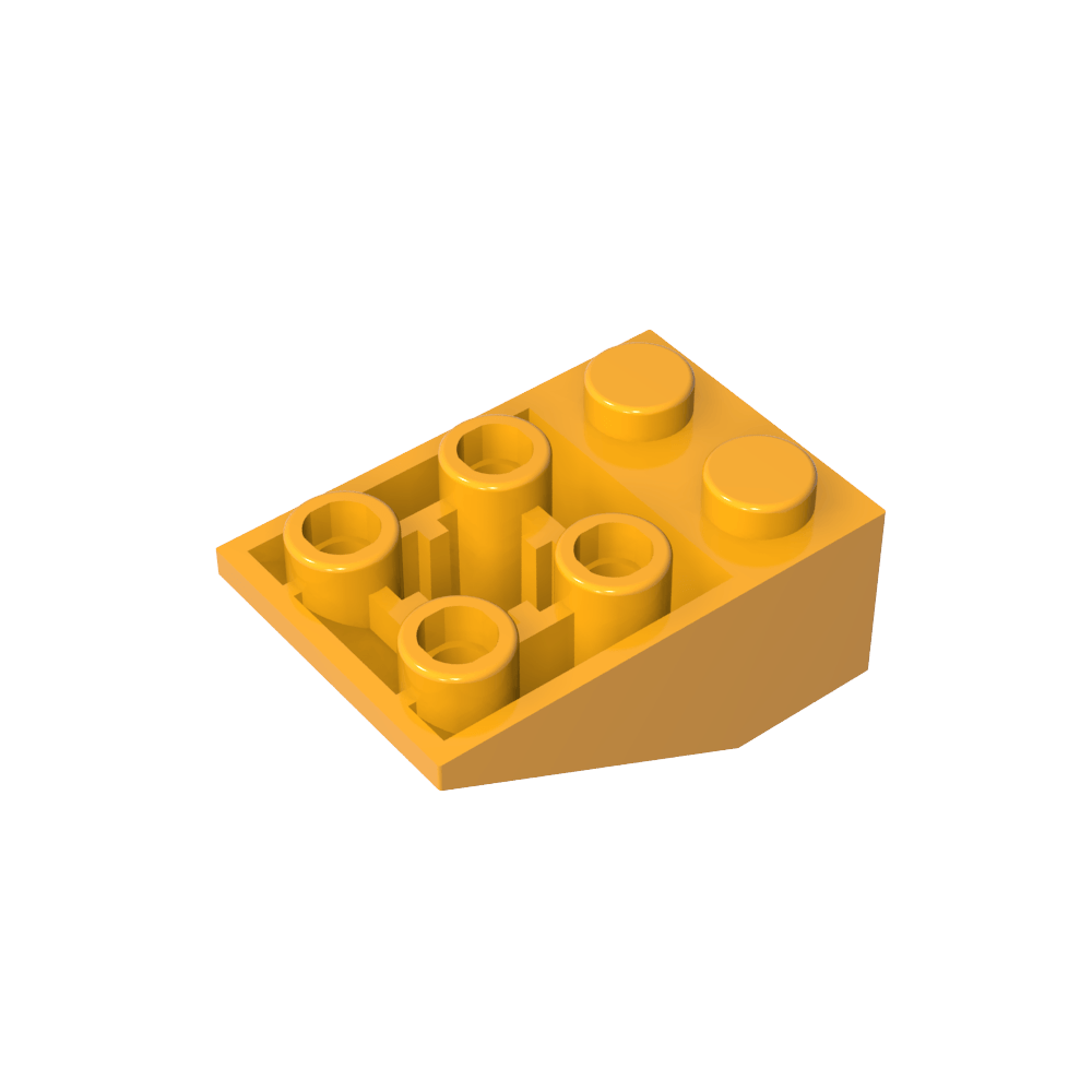 Pente inversée 33° 3 x 2 [Aucune connexion entre les montants]-MyGobricksFr