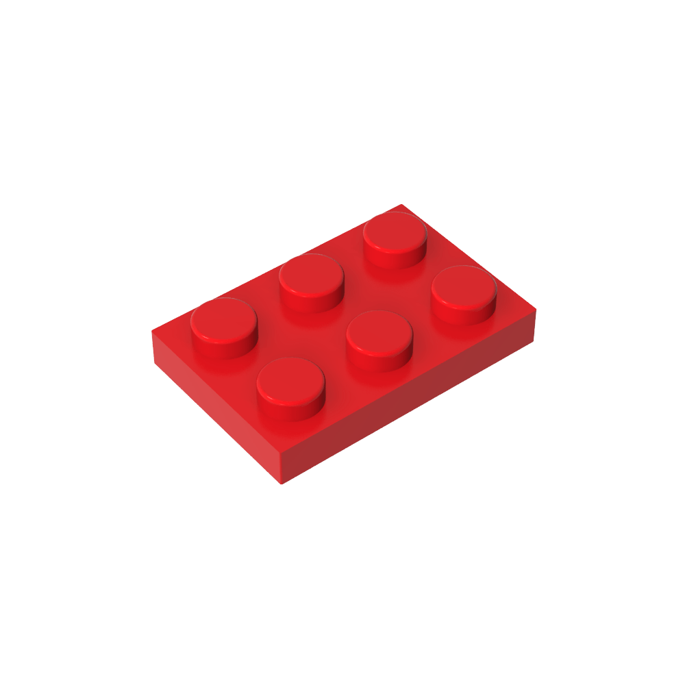 Assiette 2 x 3-MyGobricksFr