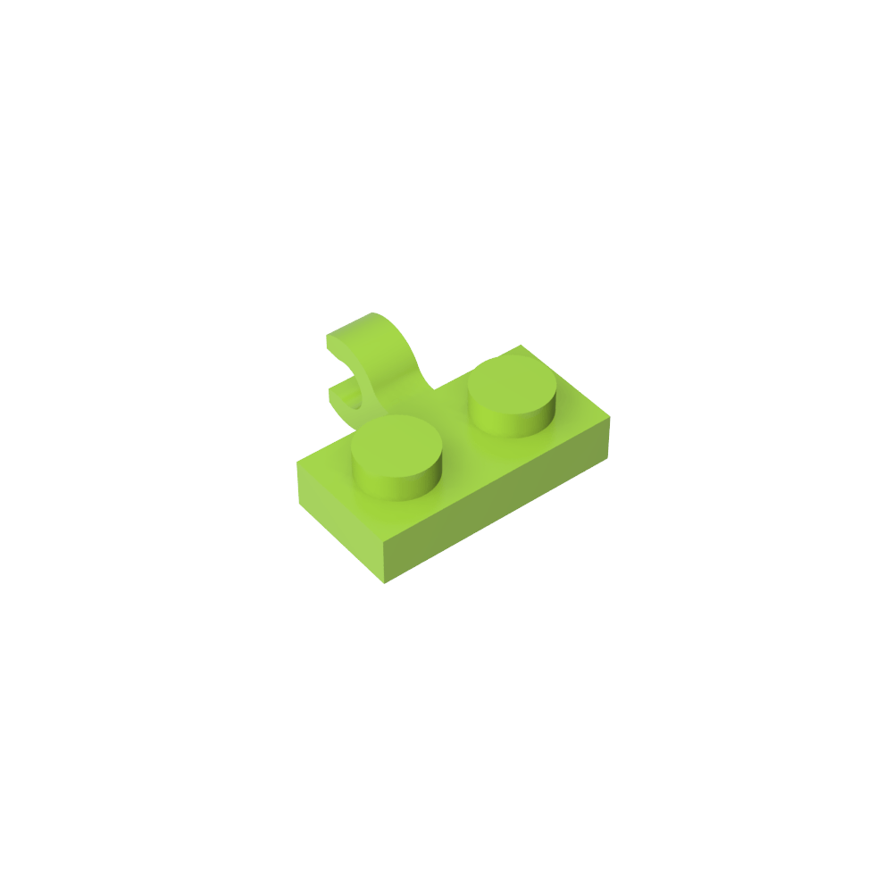 plaque Spécial 1 x 2 avec Clip Horizontal sur le côté-MyGobricksFr